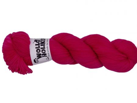 Merino High Twist *Pink Ahoi*. Wolle kaufen Bremerhaven, handgefärbte Wolle