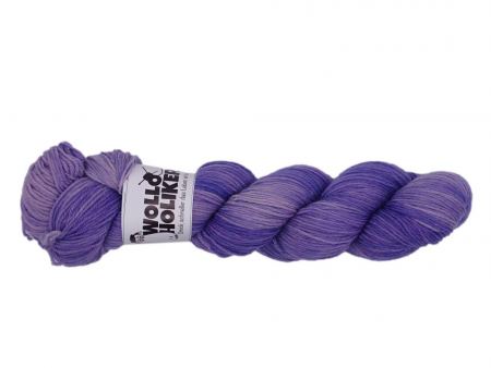 Plüschmors *Lavendel*. Wolle kaufen Bremerhaven, handgefärbte Wolle