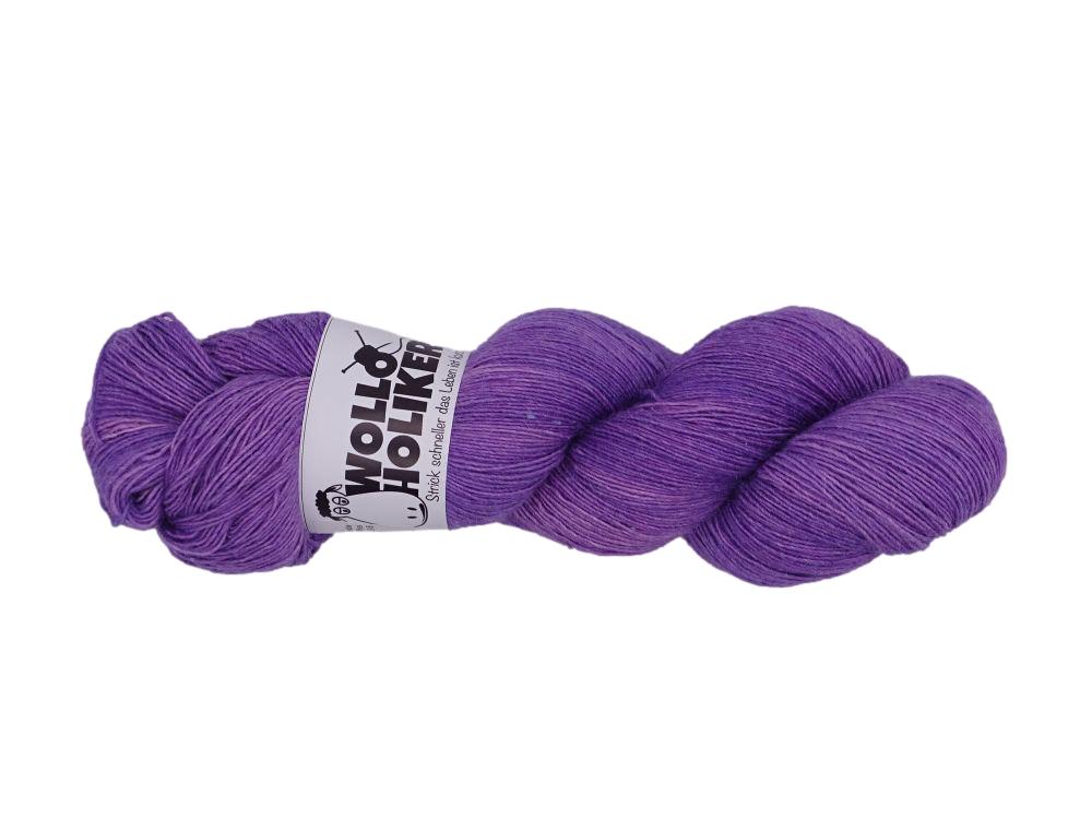 Seidenlace *Lavendel*. Wolle kaufen Bremerhaven, handgefärbte Wolle