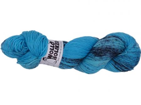 Basic 6fach *Sprossen hellblau*. Wolle kaufen Bremerhaven, handgefärbte Wolle