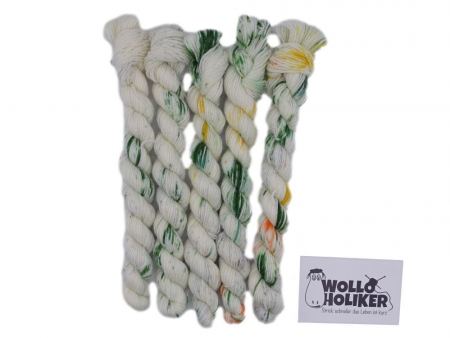 Wolloholiker Minis Edition *Deichspaziergang* - Handgefärbte Wolle aus Bremerhaven.
