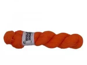 Wolloholiker Basic *Salty Orange* - Handgefärbte Wolle aus Bremerhaven.