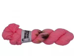 Wolloholiker Special effects *Flamingos am Wattenmeer* - Handgefärbte Wolle aus Bremerhaven.